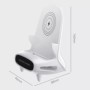 Kabelloser Ladehalter mit versteckter 4K-Überwachungskamera