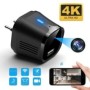4K USB-Spionagekamera mit WLAN, Nachtsicht & Bewegungssensor