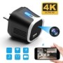 Diskrete USB-Ladegerät-Kamera mit 4K, Wi-Fi & Nachtsicht-Technologie