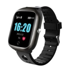 GPS 4G Smartwatch mit SOS, Herzfrequenz & Geofencing für Sicherheit
