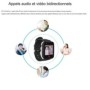GPS-Smartwatch mit SOS-Alarm, Videoanruf & Ortung via 4G