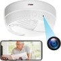 Versteckte WLAN-Kamera im Rauchmelder mit Nachtsicht & Alarm