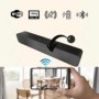Elegante Soundbar mit versteckter HD-Kamera & WLAN-Überwachung