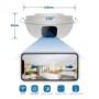 Tarnkamera im Rauchmelder-Design mit 330°-Sicht & Audio