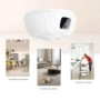 Tarnkamera im Rauchmelder-Design mit 330°-Sicht & Audio