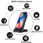 Induktionslader mit versteckter 1080P HD WiFi-Überwachungskamera
