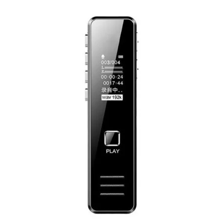 32GB Diktiergerät & MP3-Player: Diskrete Aufnahmen & beste Klangqualität